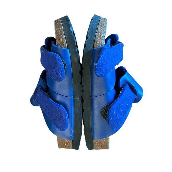 BIRKENSTOCK Betula Royal Blue Birko Flor Kid's Unisex Boy Girl Size EU 27 US 9 - Picture 4 of 6